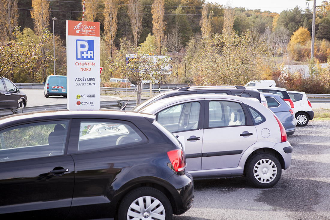 Grand Perigueux Parking relais Creavalle