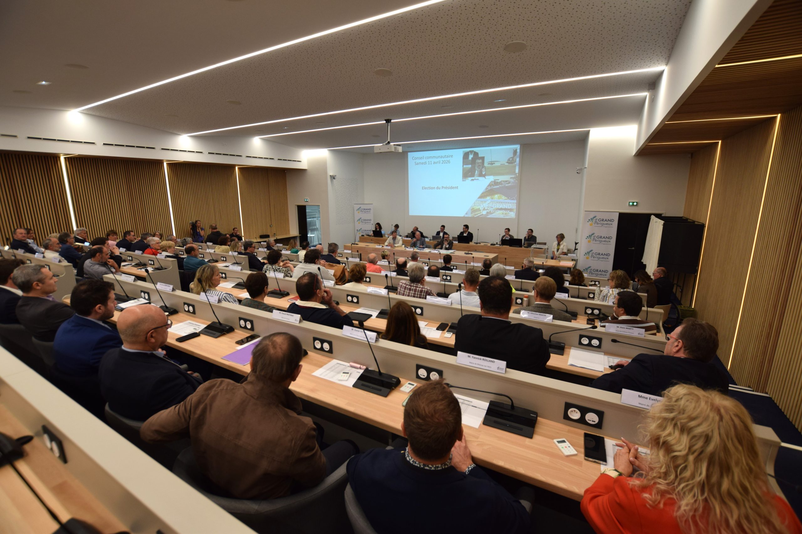 installation conseil communautaire Grand Périgueux