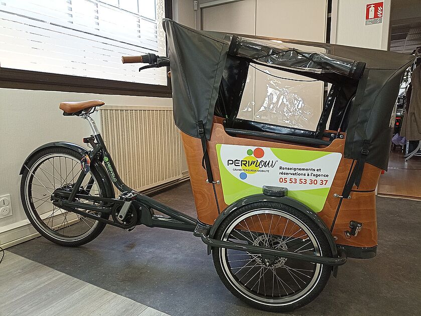 Perivelo choisissez le velo cargo GRAND PERIGUEUX