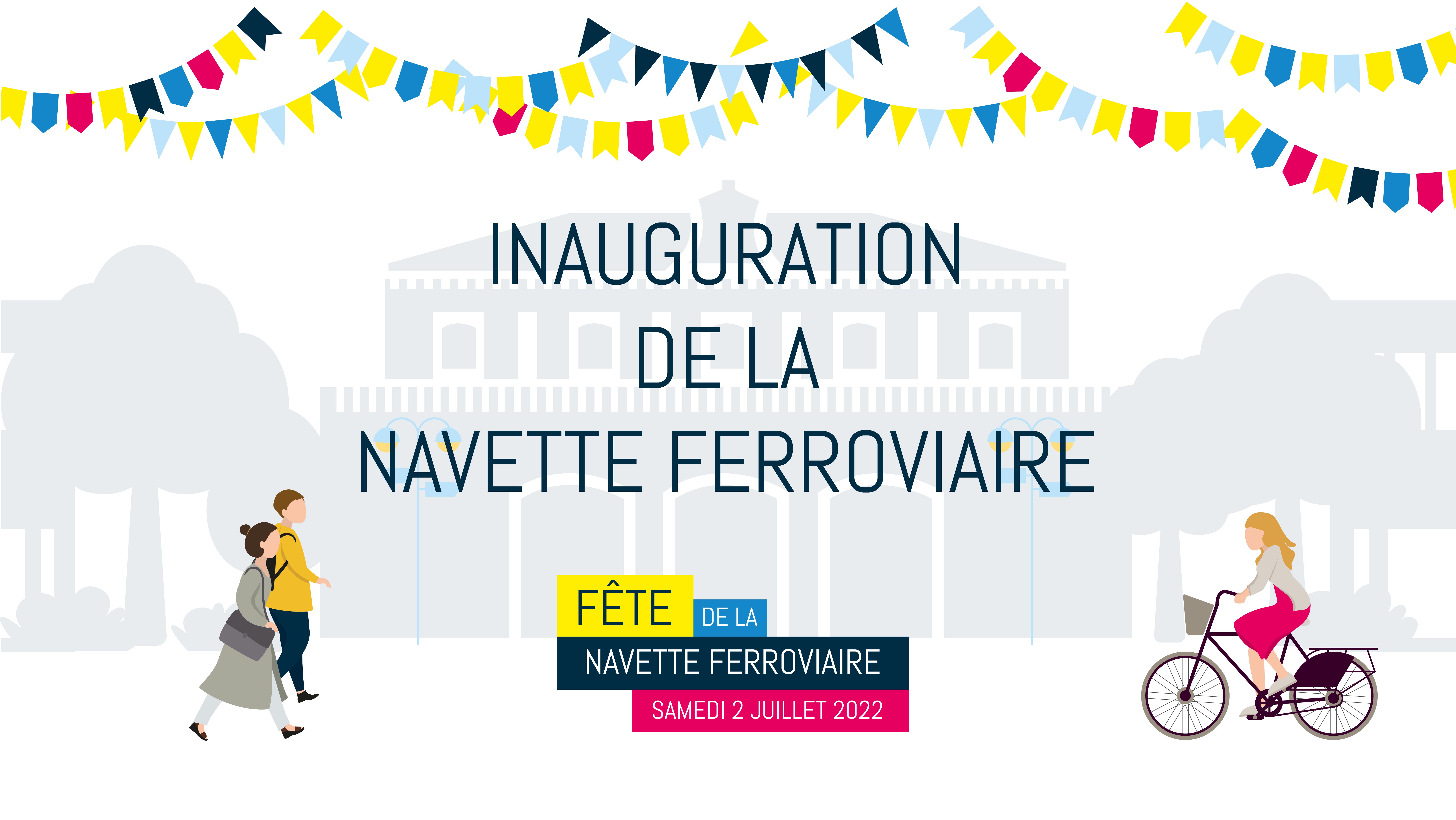 Retour en image sur l'inauguration de la navette ferroviaire - 2 juillet 2022