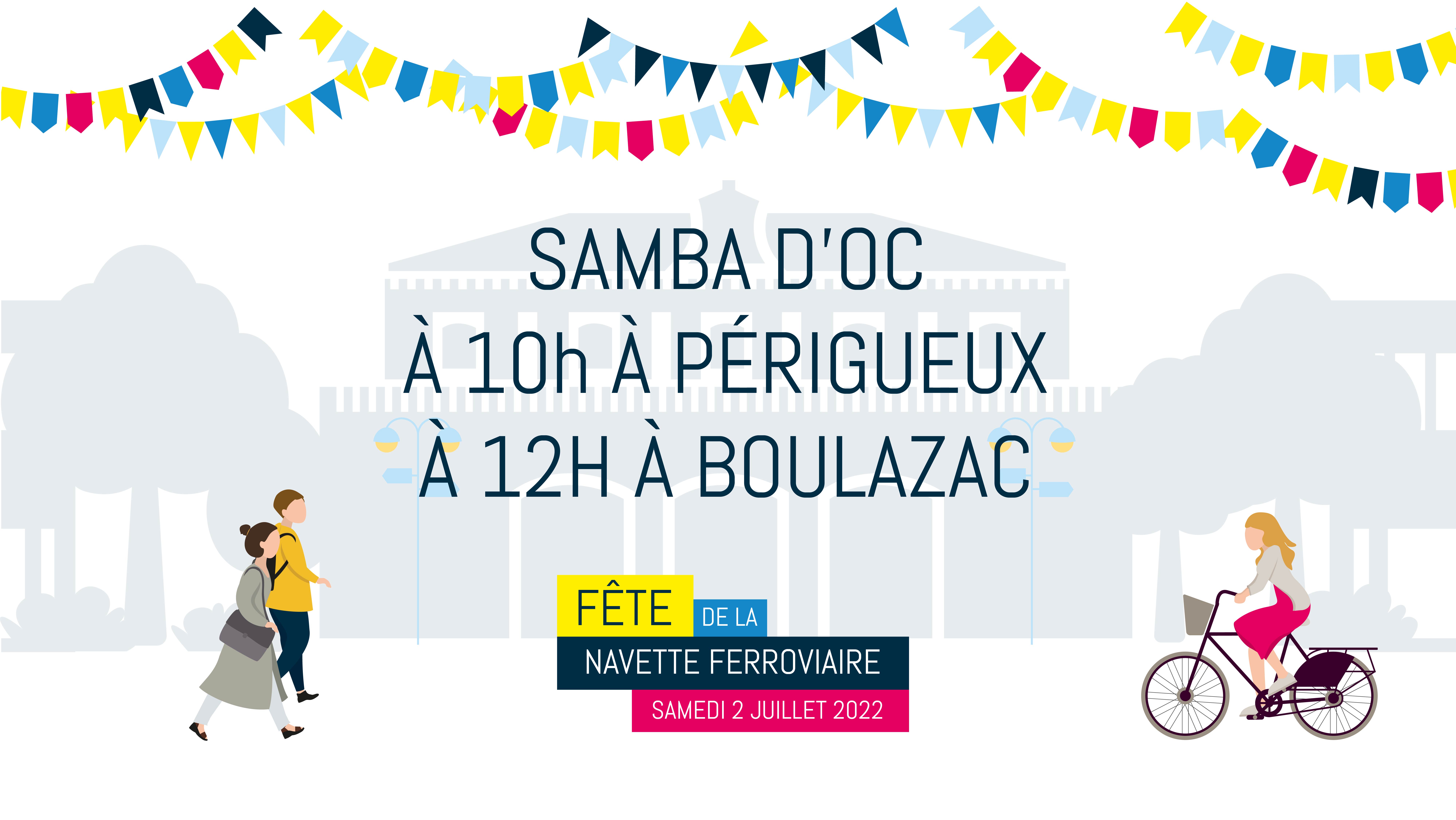 Retrouvez la troupe Samba d'Oc le 2 juillet 2022 ! - Fête de la navette